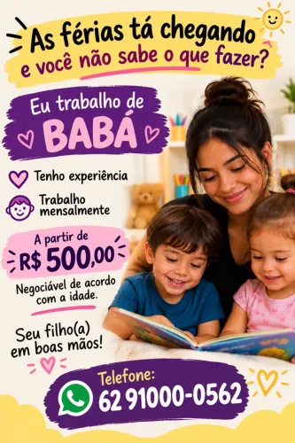 Cuidadora de crianças 
