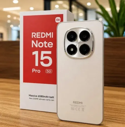 Redmi Note 15 PRO 5G 8/512gb Titanium - Novo