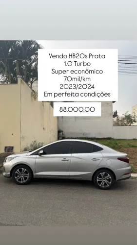 Hyundai HB20S Comfort Plus 1.0 TB Flex 12V AUT 2024