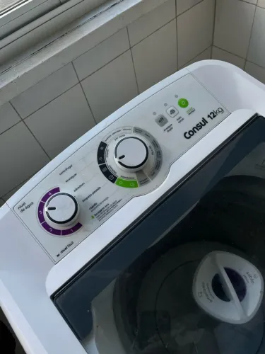 Máquina de lavar roupas cônsul 12kg