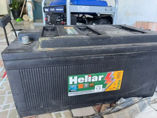 Bateria Heliar Frota 200Ah Usada para Caminhão/Gerador