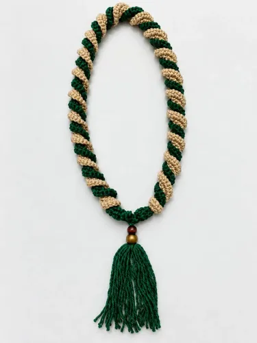 Colar Artesanal de crochê - verde