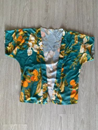 Kimono Flores Viscose P