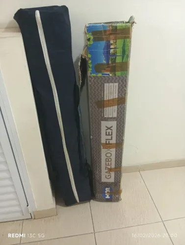 Gazebo tenda Xflex MOR 3x3 sanfonada articulado usado