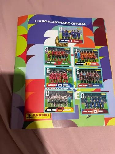 Figurinhas da copa do mundo seleções, 10 reais cada uma