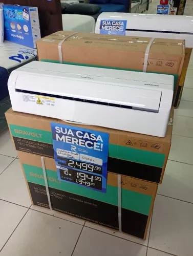 Central de ar Bravolt 12 mil BTUs Inverter