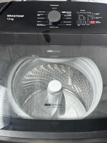 Máquina de Lavar Cinza Brastemp 13kg