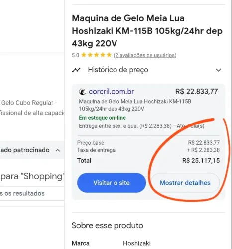 Maquina de gelo