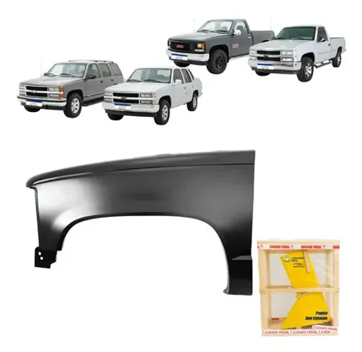 Paralama Silverado 1993 1996 1998 A 2001 D20 Rodeio Le Novo