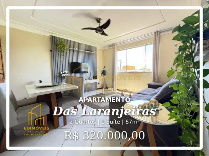 Conforto e sofisticação em Das Laranjeiras: venha conhecer este apartamento!