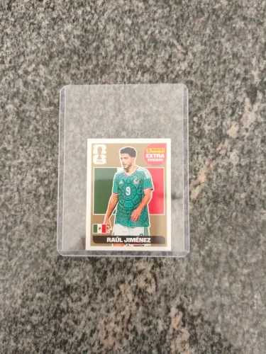 Figurinha ouro Legend Raul Jimenez Extra Sticker Original Copa 2026