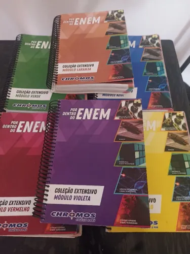 Apostila do Chromos. Estão novas com apenas duas semanas de uso.