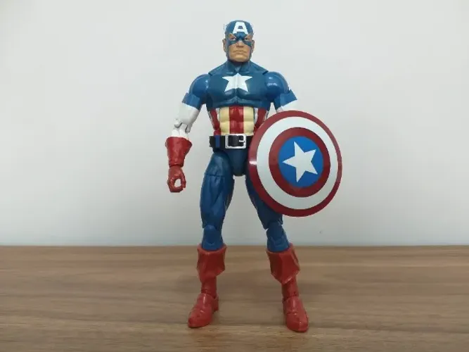 Boneco Capitão América Lobisomem Marvel Legends