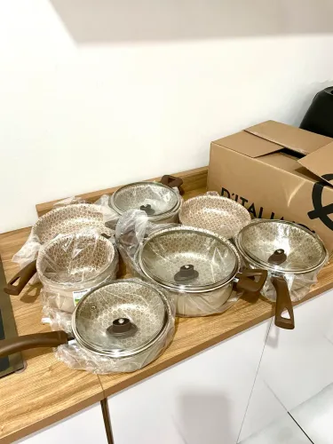 Conjunto Panelas Antiaderente 10 peças 