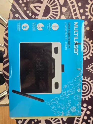 Mesa digitalizadora multilaser criativa slim 6