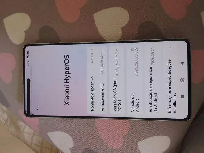 Vendo celular xiaomi poco f5