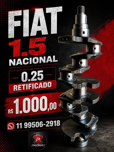 Virabrequim Fiat 1.5 Nacional