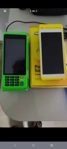2 máquininhas Tom e Mercado Livre