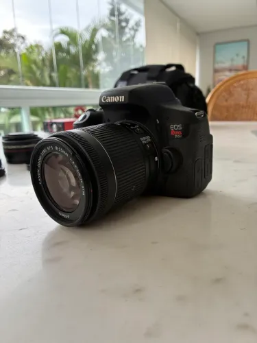 Canon EOS Rebel T6i + Kit | Lente + Bateria + Carregador