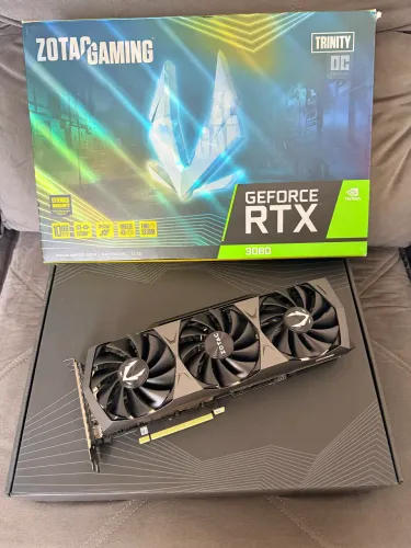 RTX 3080 ZOTAC TRINITY 10GB IMPECÁVEL 