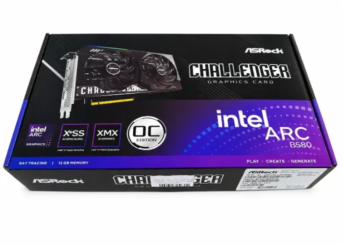 Intel Arc B580 Challenger 12GB OC Lacrada | Lacrada + Garantia