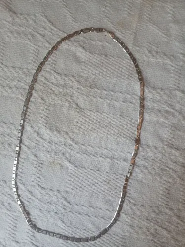 Cordão prata masculino