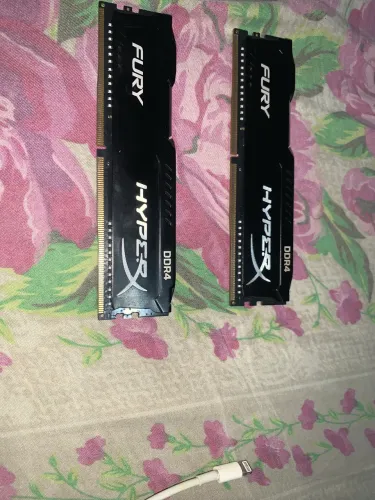 Memória ram ddr4 fury hyperx 