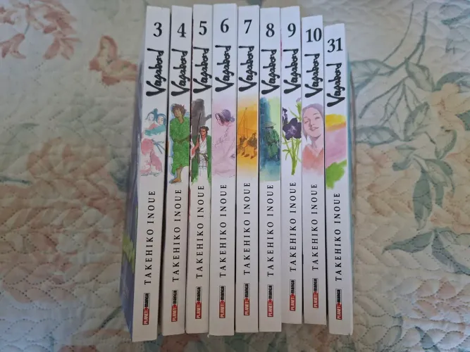 Vagabond - Volumes 3 ao 10 e 31 - Unitário