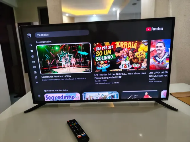 SMARTV PHILCO 43 POLEGADAS (ACEITO CARTÃO ATÉ 12X)