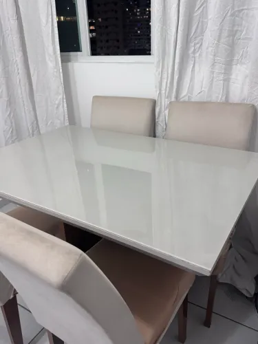 Conjunto Mesa de Jantar 4 cadeiras