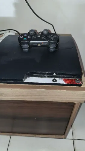 Ps3 500gb desbloqueio hen, todo em ordem, só pegar e jogar