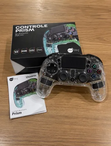 Controle Dazz Prism RGB Bluetooth PS4/PC