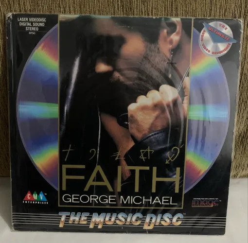 laserdisc LD George Michael Faith ótimo estado