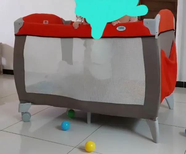 Berço Chiqueirinho Portátil Desmontável
