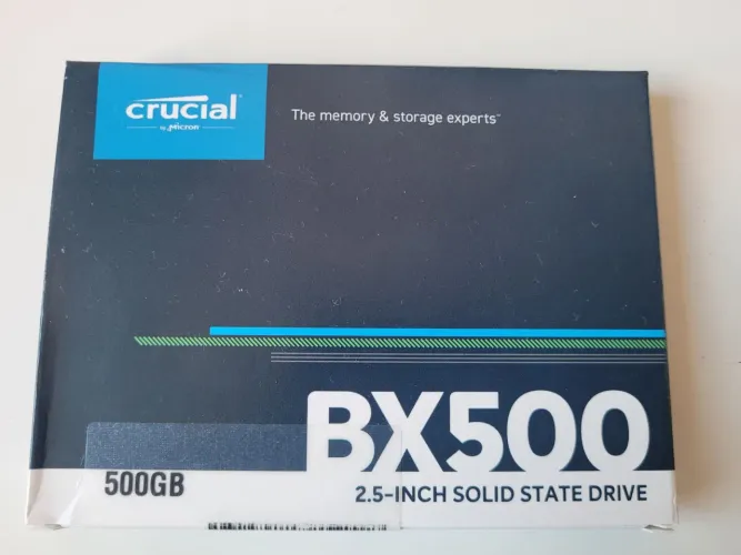 SSD 500GB Crucial BX500 lacrado