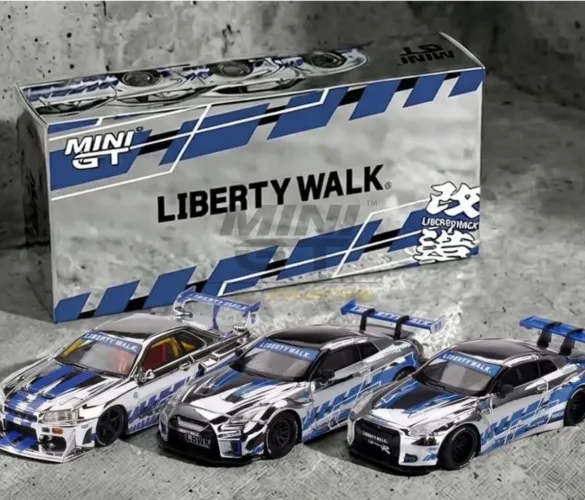 Mini Gt Liberty Walk Salão Tokyo Assinada