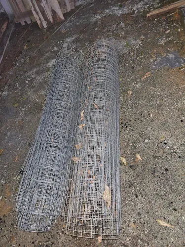 Tela de Alambrado Galvanizado 25mx 1,5m abertura 5x10 dividido em 2x