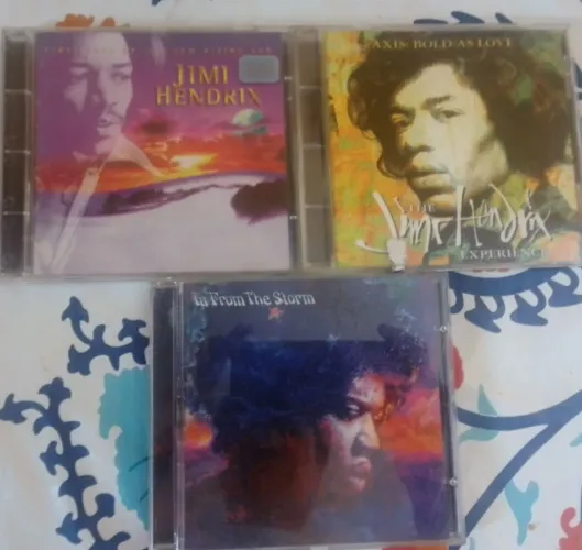 CDS JIMI HENDRIX lote 3 CDS