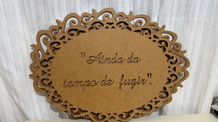 Placas para entrada de casamento 