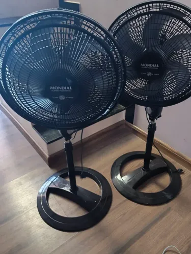 Ventilador Mondial 6 pas, 40 cm, novo, pouco usado.
