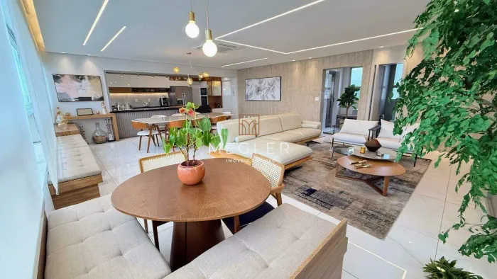 Apartamento 174 m² | 4 quartos (2 suítes e 2 semi suítes) | mobiliado à venda | Andar alto
