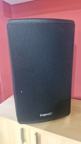 Caixa de som 350rms ATIVA nova + Case de proteção