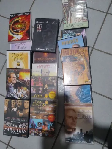 DVD'S, CD'S ORIGINAIS e copias