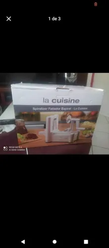 Fatiador legumes em espiral