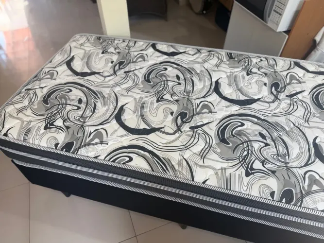 Cama box solteiro entrego