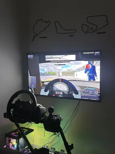 Volante Logitech G923 + Manopla Logitech + Suporte Extreme Sim racing 