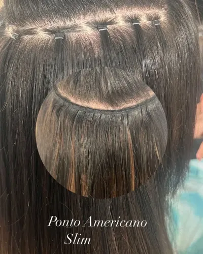 Manutenção de mega hair 