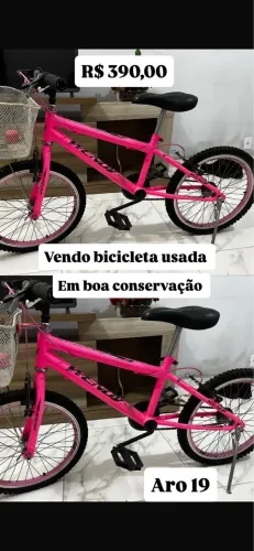 Bicicleta Infantil aro 19