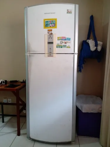 Geladeira Brastemp Frost Free com defeito 