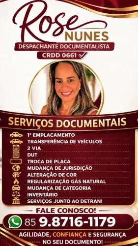 Despachante Documentalista , Serviços Junto ao Detran.